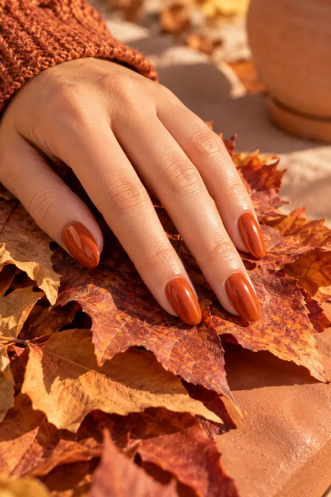 beautiful short nail design