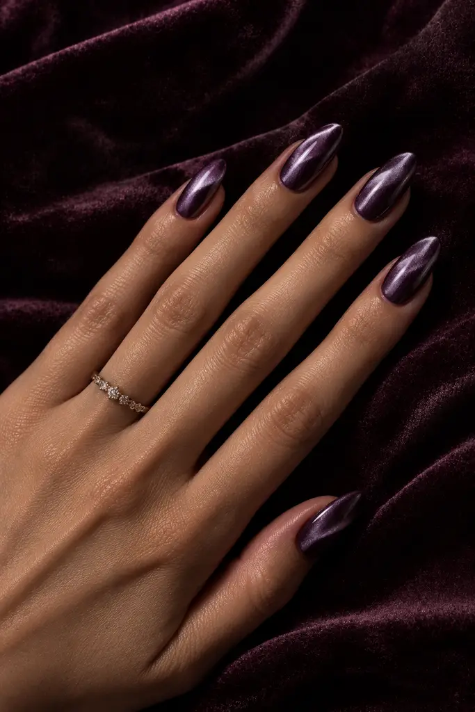 dark nails colour